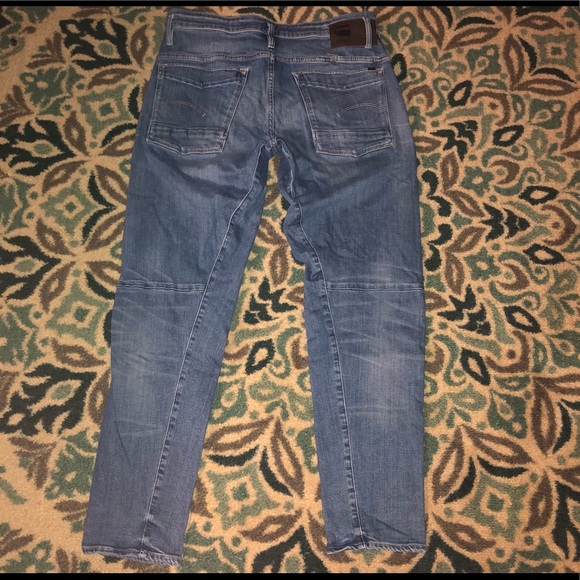 Men’s GStar Raw 3D Scutar Slim Tapered Stretch Jeans 32 x 31 - Picture 2 of 6